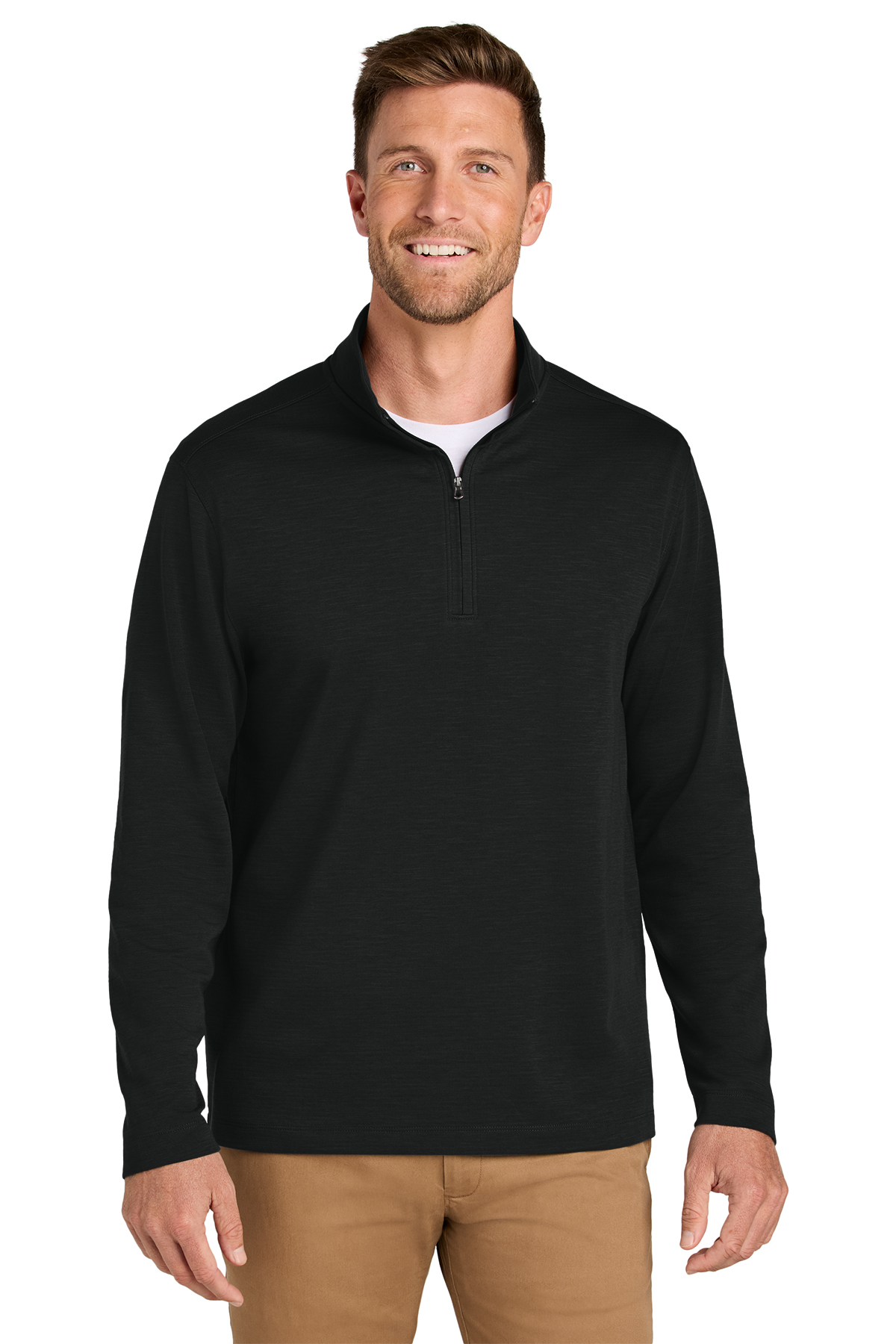 K820 Port Authority Sudadera Breakwater con zipper de un cuarto - Imagen 2