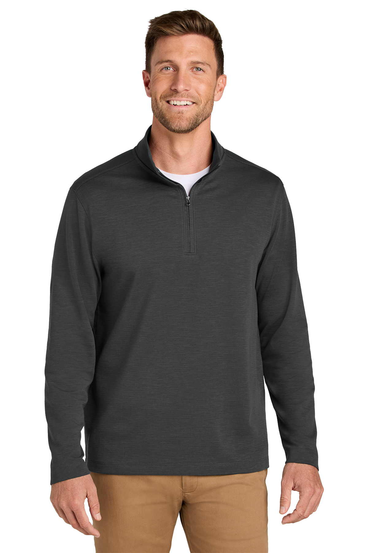 K820 Port Authority Sudadera Breakwater con zipper de un cuarto - Imagen 4
