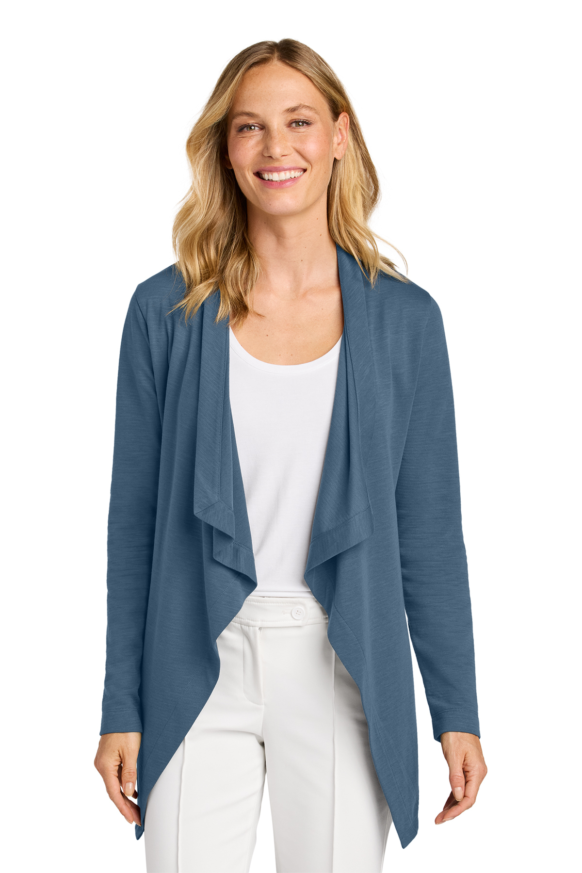 LK820 Port Authority Cárdigan abierto para mujer Breakwater - Imagen 3