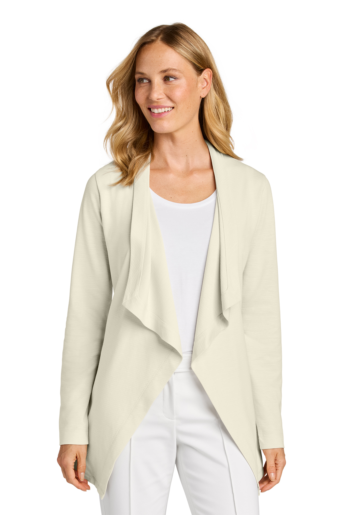 LK820 Port Authority Cárdigan abierto para mujer Breakwater - Imagen 5