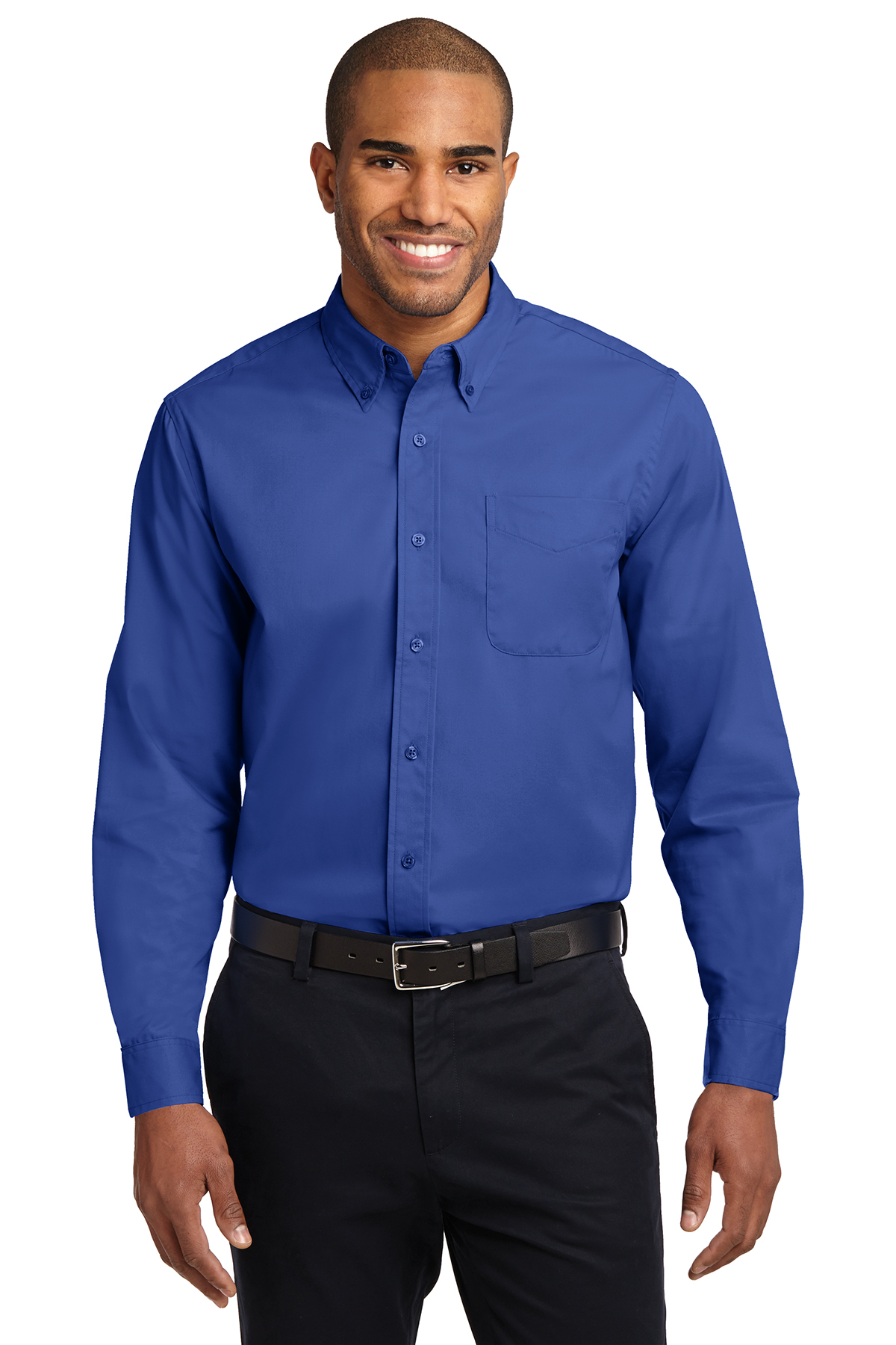 Camisa de Vestir Hombre Port Authority Manga Larga Easy Care Shirt S608 - Imagen 17