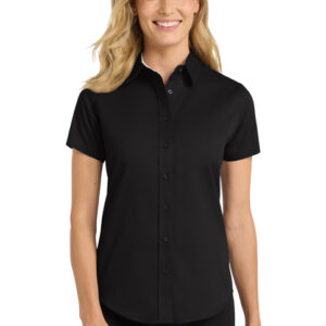 Camisa de Vestir Mujer Port Authority Manga Corta Easy Care Shirt L508