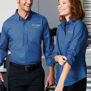 Camisa de Vestir Mujer Port Authority Manga Larga SuperPro Twill L663