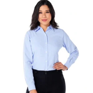 Camisa Yazbek Oxford Manga Larga para Mujer D0605