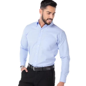 Camisa Yazbek Oxford Manga Larga para Hombre C0605